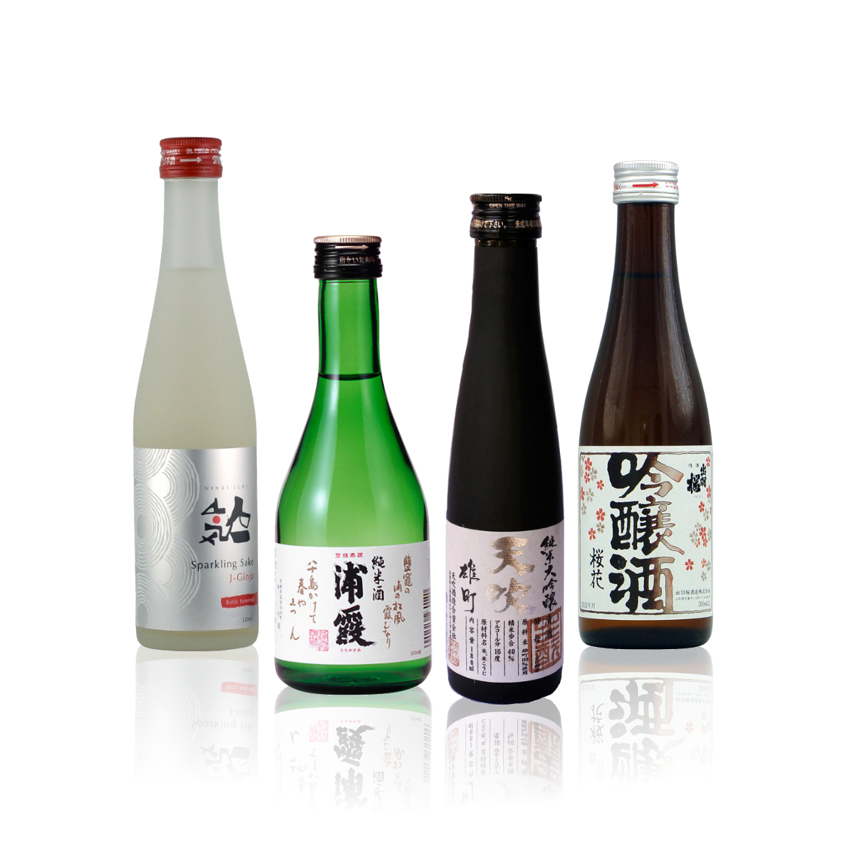 set_ES01-03 Sake Einsteiger Set mit Online Verkostung