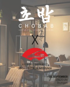 Jubiläumsdinner 20 Jahre UENO GOURMET X CHOBAB 