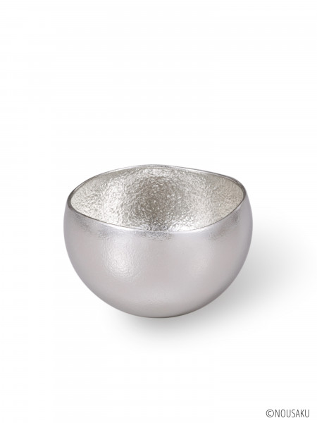 Tin Sake Cup "Yure" silver